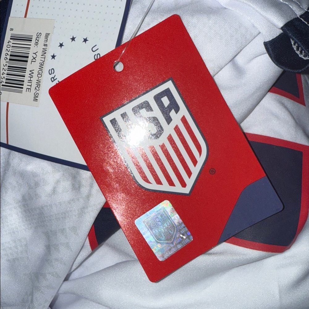 U.S. Soccer USWNT YOUTH XL 18-20 Game Jersey Girls- Sophia Smith 11 - Picture 6 of 6